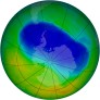 Antarctic Ozone 2011-11-16